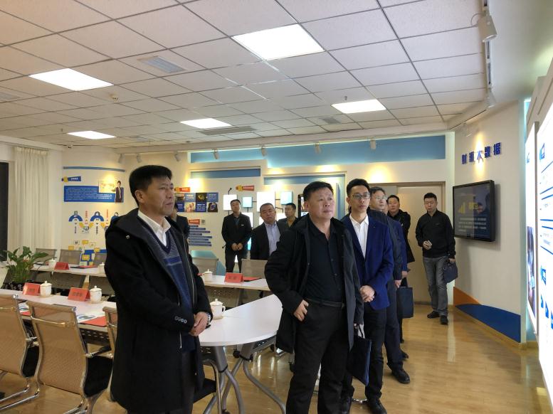 四平市铁东区王学民区长一行莅临开元游戏大厅app集团调查财路大数据项目
